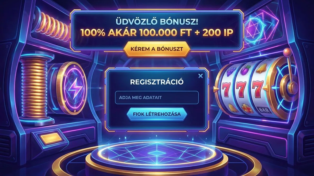 Regisztráció bónusszal